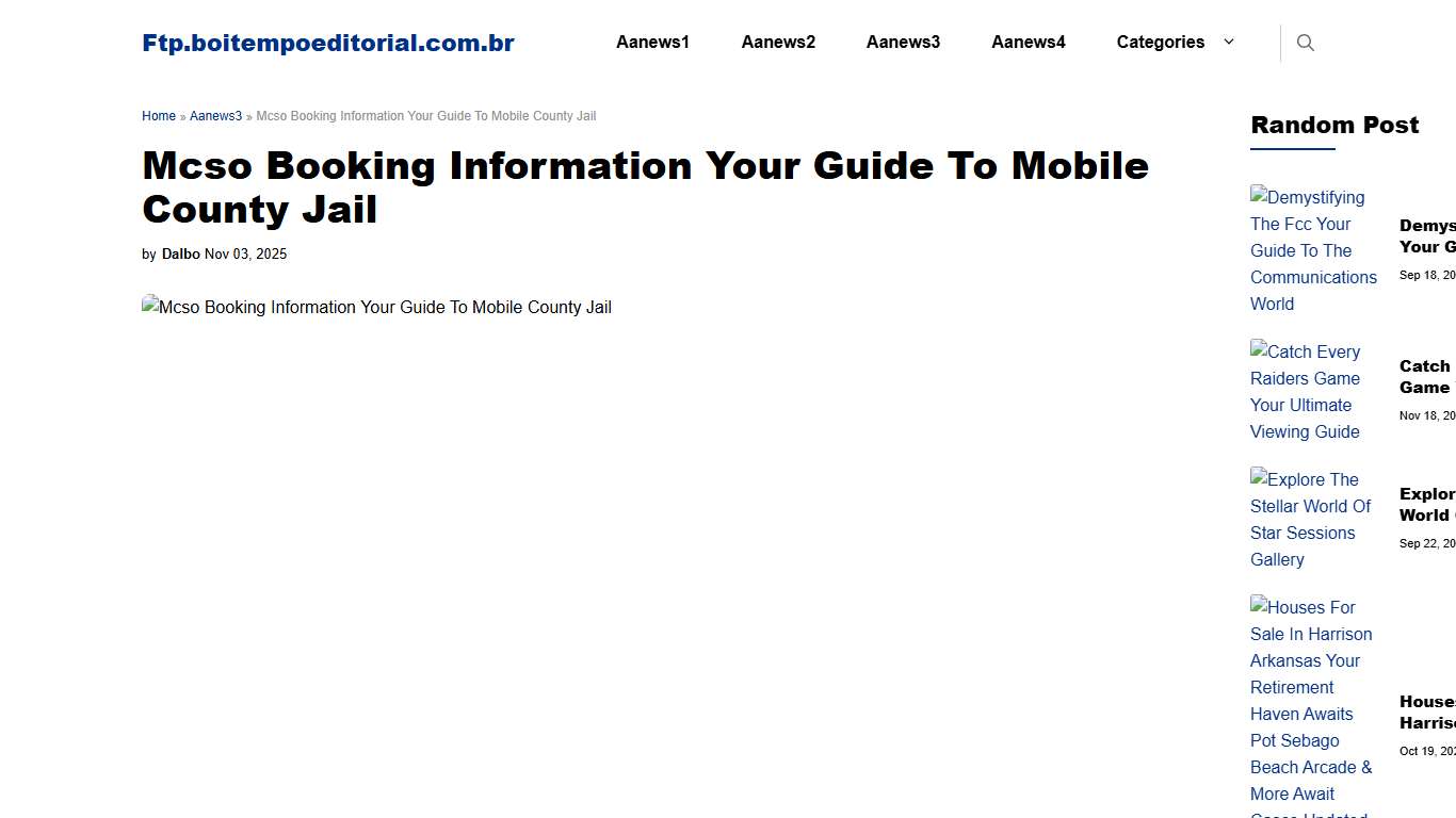 Mcso Booking Information Your Guide To Mobile County Jail